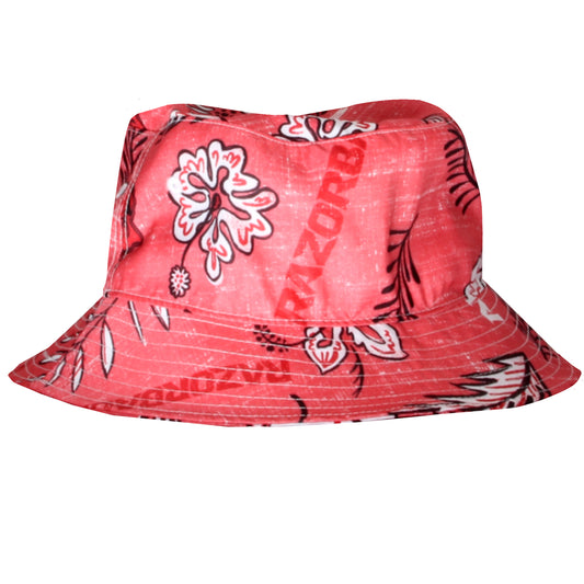 Arkansas Razorbacks Wes and Willy Mens Vintage Floral Bucket Hat