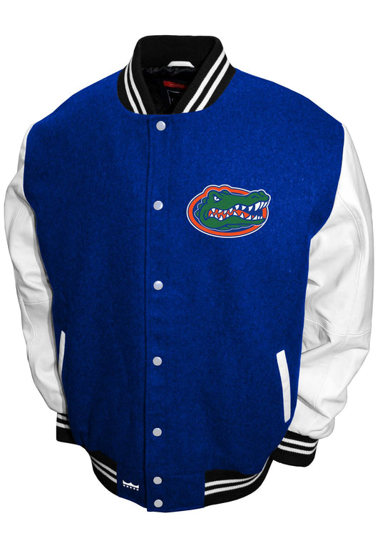Florida Gators Franchise Club Mens Graduate Wool Varsity Letterman Jacket