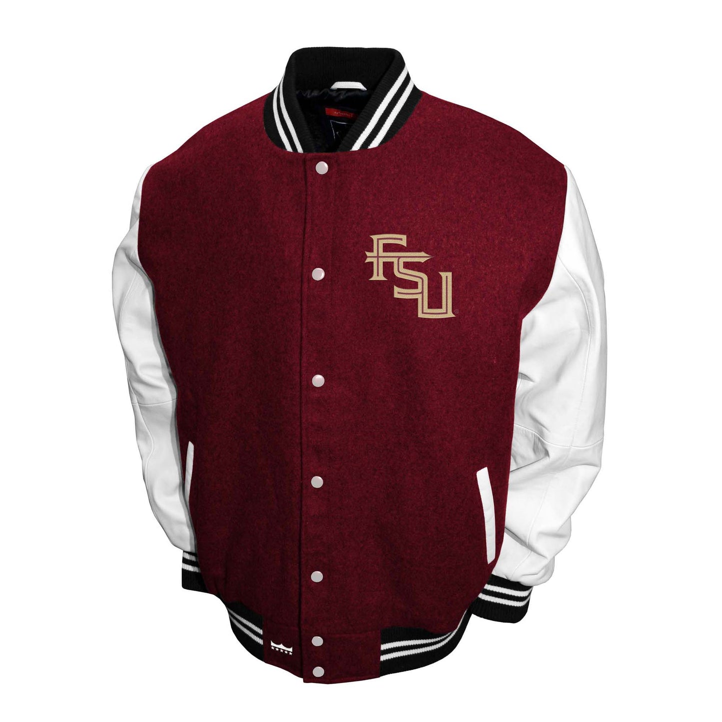 Florida State Seminoles Franchise Club Mens Graduate Wool Varsity Letterman Jacket