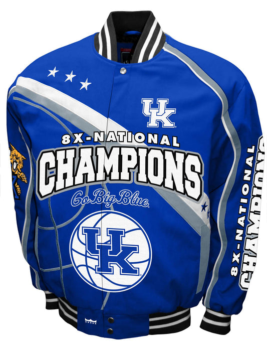 Kentucky Wildcats Franchise Club Mens Commemorative Twill Jacket