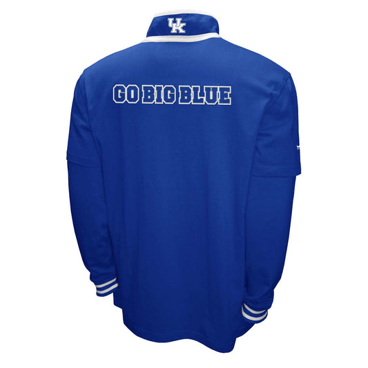 Kentucky Wildcats Franchise Club Mens NCAA 3 In 1 Double Down Systems Jacket