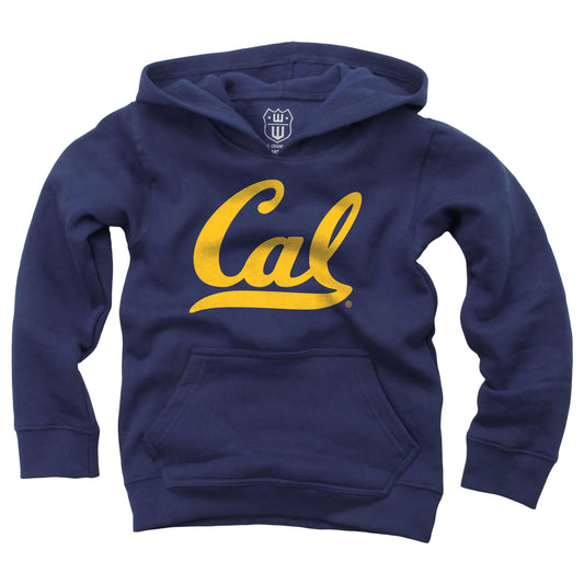 Cal Berkeley Bears Wes and Willy Youth Boys Team Logo Pullover Hoodie