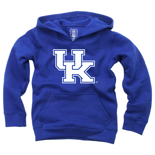 Kentucky Wildcats Wes and Willy Youth Boys Team Logo Pullover Hoodie
