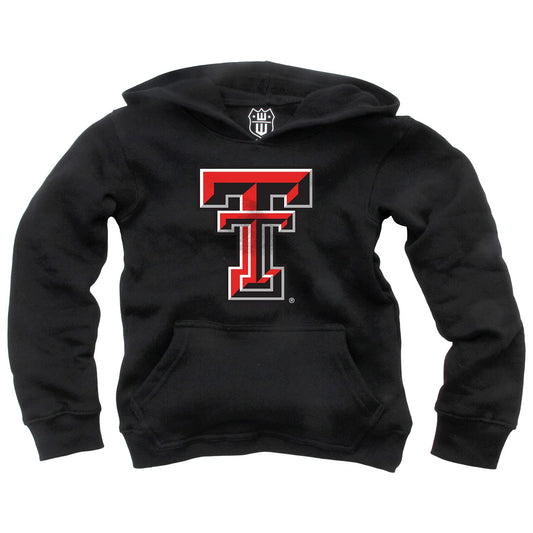 Texas Tech Red Raiders Wes and Willy Youth Boys Team Logo Pullover Hoodie