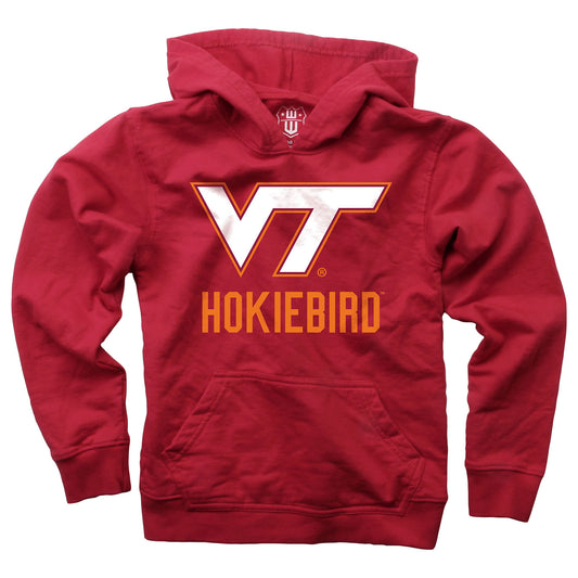 Virginia Tech Hokies Wes and Willy Youth Boys Team Slogan Pullover Hoodie