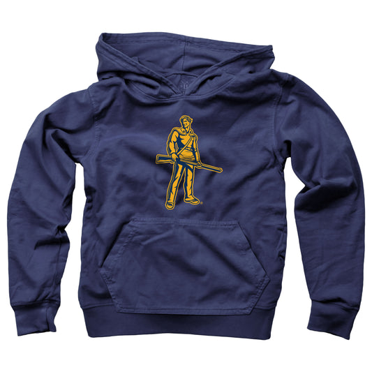 West Virginia Mountaineers Wes and Willy Youth Boys Team Logo Pullover Hoodie