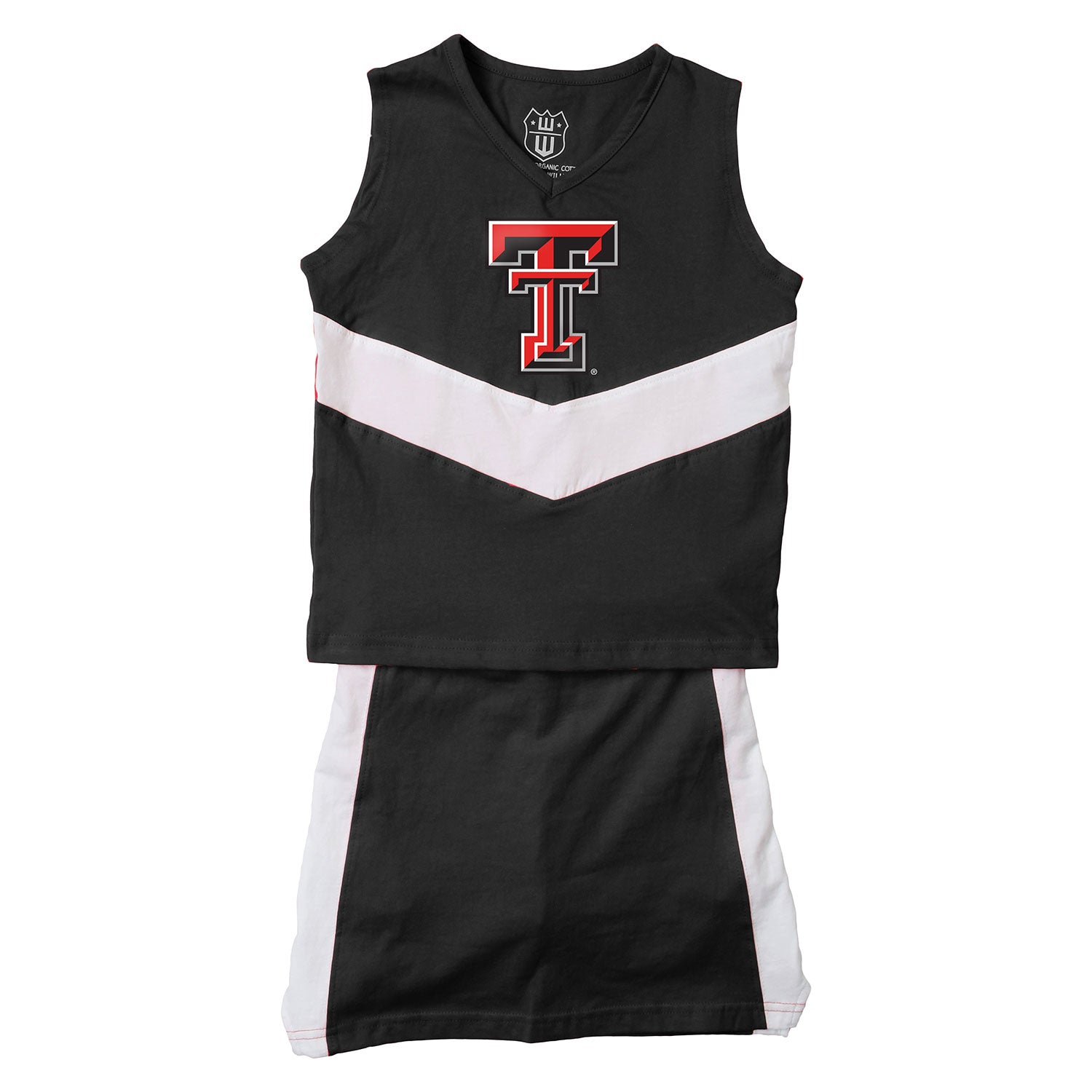 Wes and Willy Texas Tech Red Raiders Girls and Toddlers Cheer Set