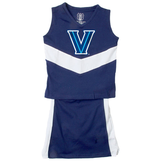 Villanova Wildcats Wes and Willy Girls and Toddlers Cheer Set