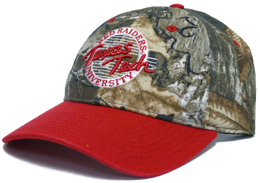 Texas Tech Red Raiders The Game Men's Edge Camo Strapback Adjustable Hat