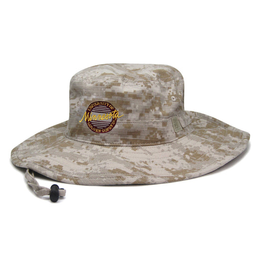 Minnesota Golden Gophers The Game Mens Camo Boonie Bucket Hat