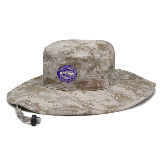 TCU Horned Frogs The Game Mens Camo Boonie Bucket Hat