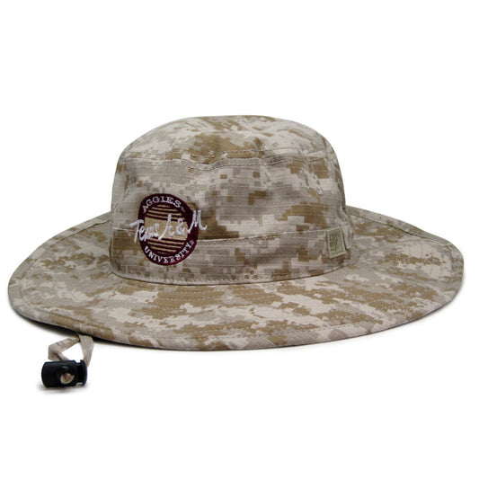 Texas A&M Aggies The Game Mens Camo Boonie Bucket Hat