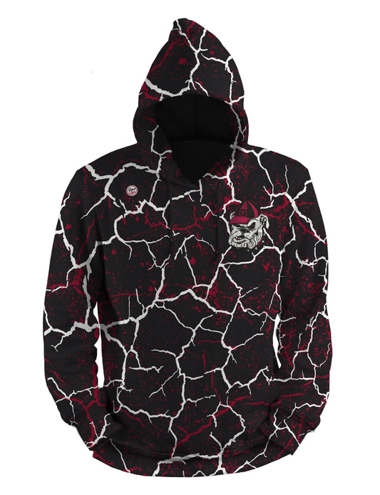 Georgia Bulldogs Mens Dyme Lyfe Storm Hoodie