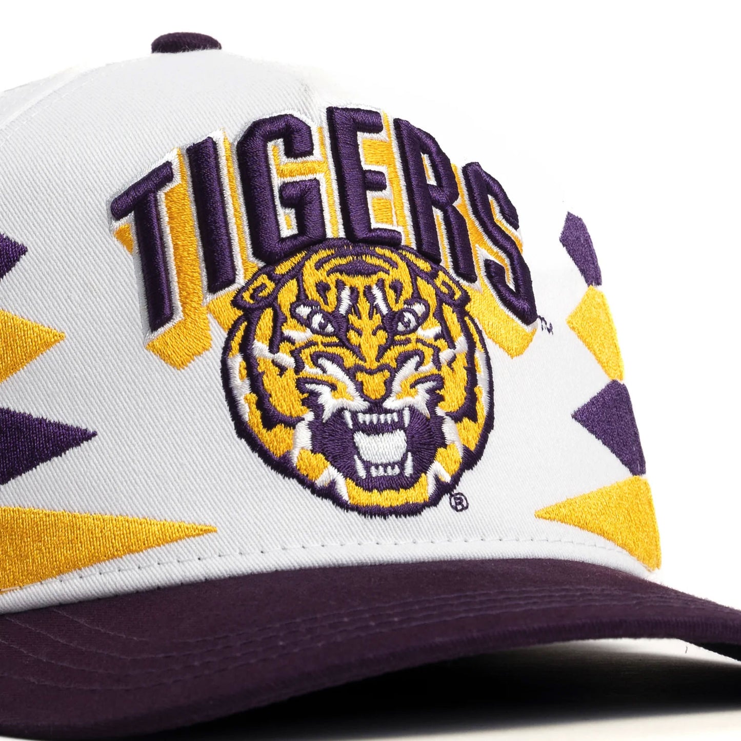 LSU Tigers Dyme Lyfe Mens Retro Diamond Snapback Hat OSFM