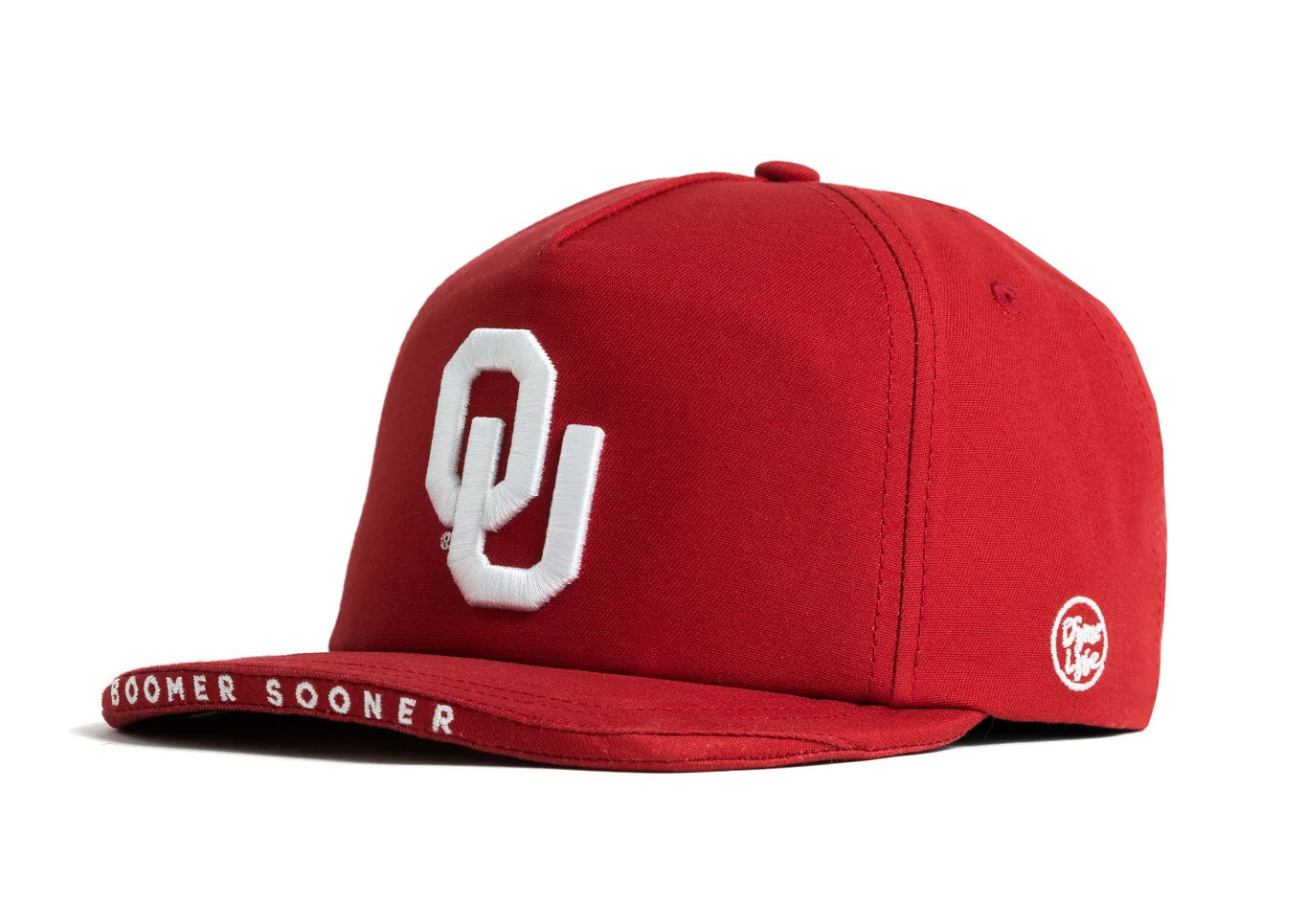 Oklahoma Sooners Dyme Lyfe Mens Big Bill Snapback Hat OSFM