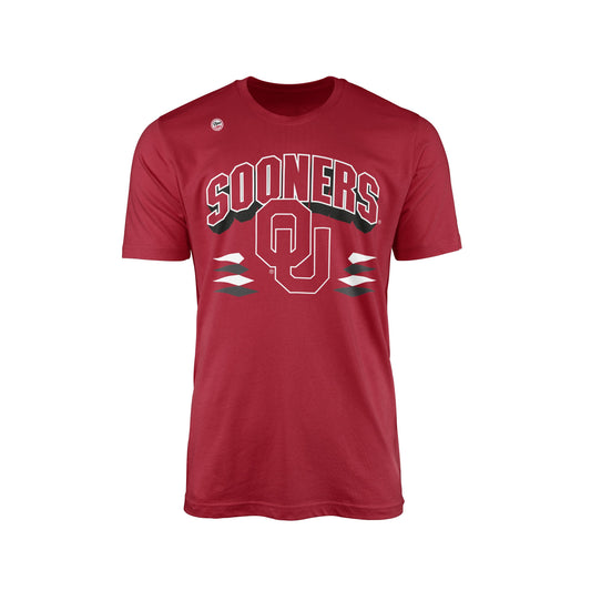 Oklahoma Sooners Dyme Lyfe Mens College Retro Diamond Logo T-Shirt