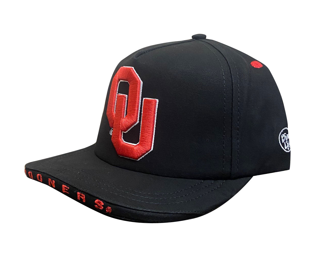 Oklahoma Sooners Dyme Lyfe Mens Sketch Bill Snapback Hat OSFM