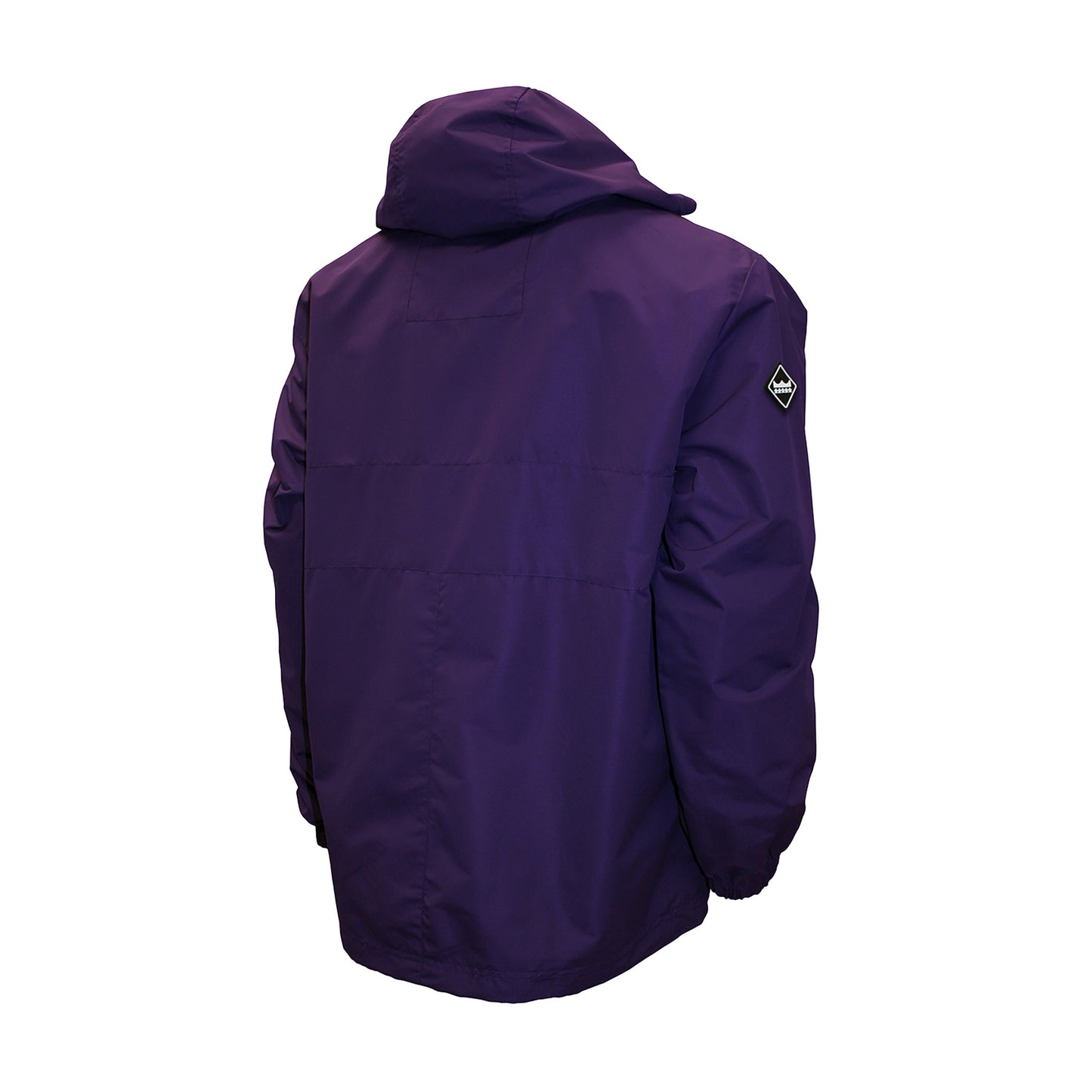 Clemson Tigers Franchise Club Mens NCAA Alpha Anorak Jacket Purple