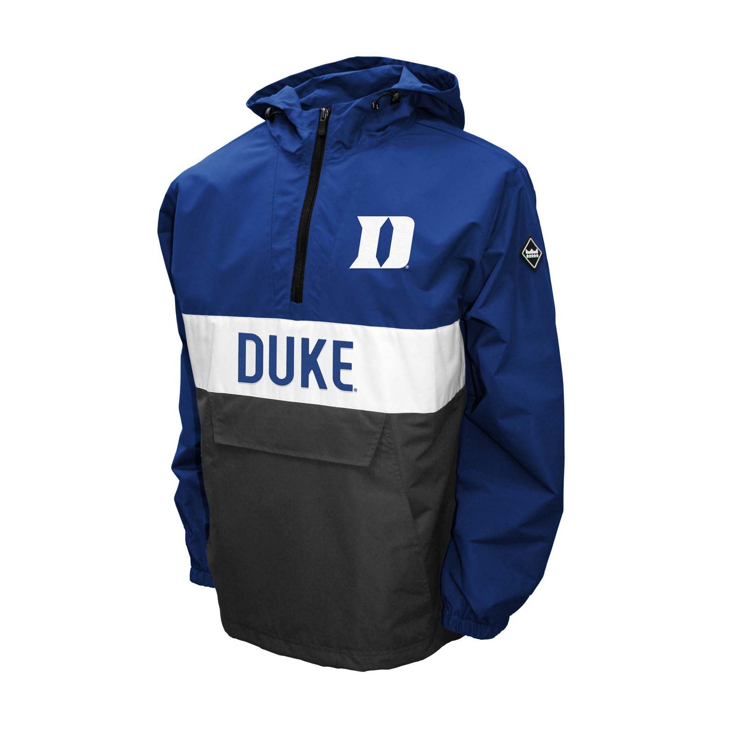 Duke Blue Devils Franchise Club Mens NCAA Alpha Anorak Jacket