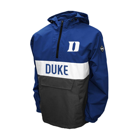 Duke Blue Devils Franchise Club Mens NCAA Alpha Anorak Jacket