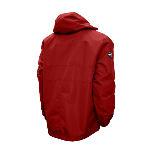 Indiana Hoosiers Franchise Club Mens NCAA Alpha Anorak Jacket-Red