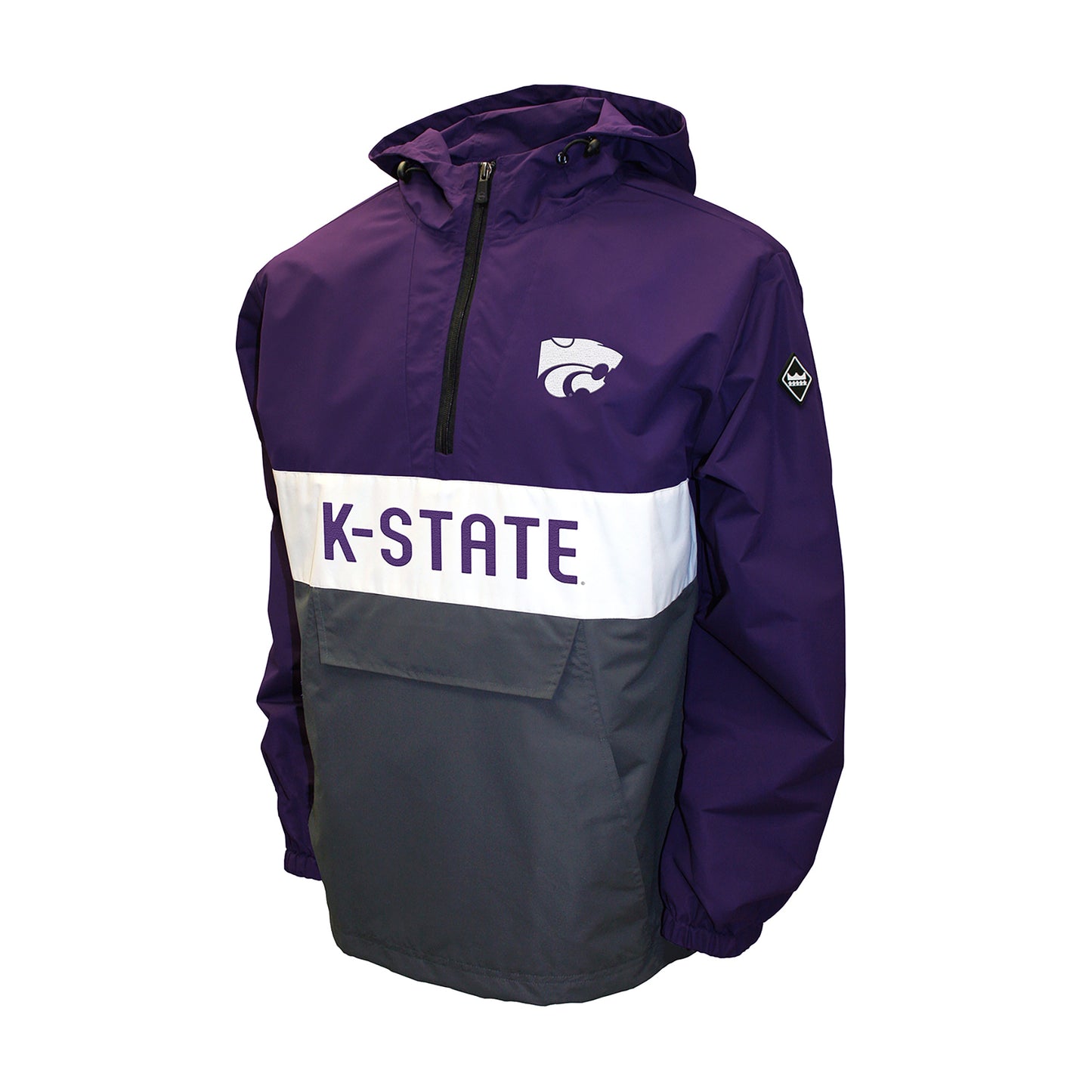 Kansas State Wildcats Franchise Club Mens NCAA Alpha Anorak Jacket