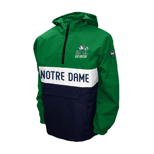 Notre Dame Fighting Irish Franchise Club Mens NCAA Alpha Anorak Jacket