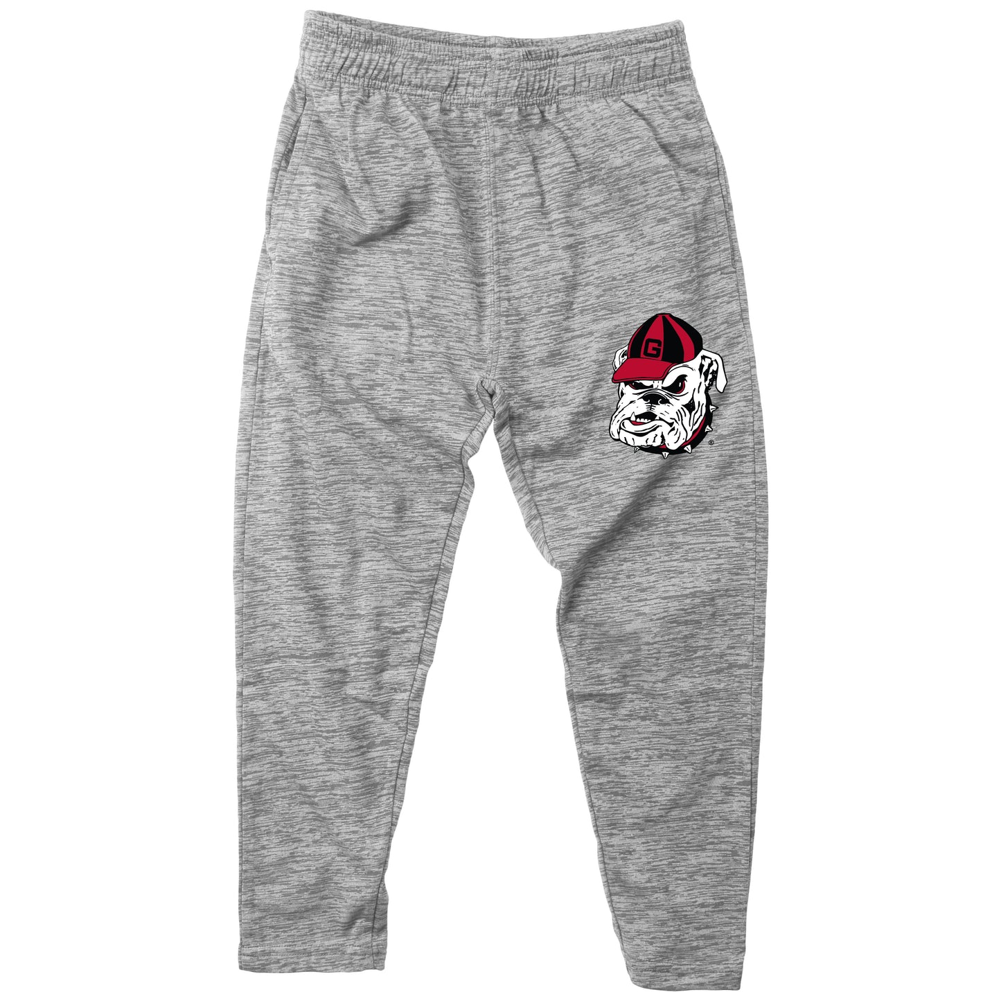 Georgia Bulldogs Wes and Willy Youth Boys Cloudy Yarn Athletic Pant