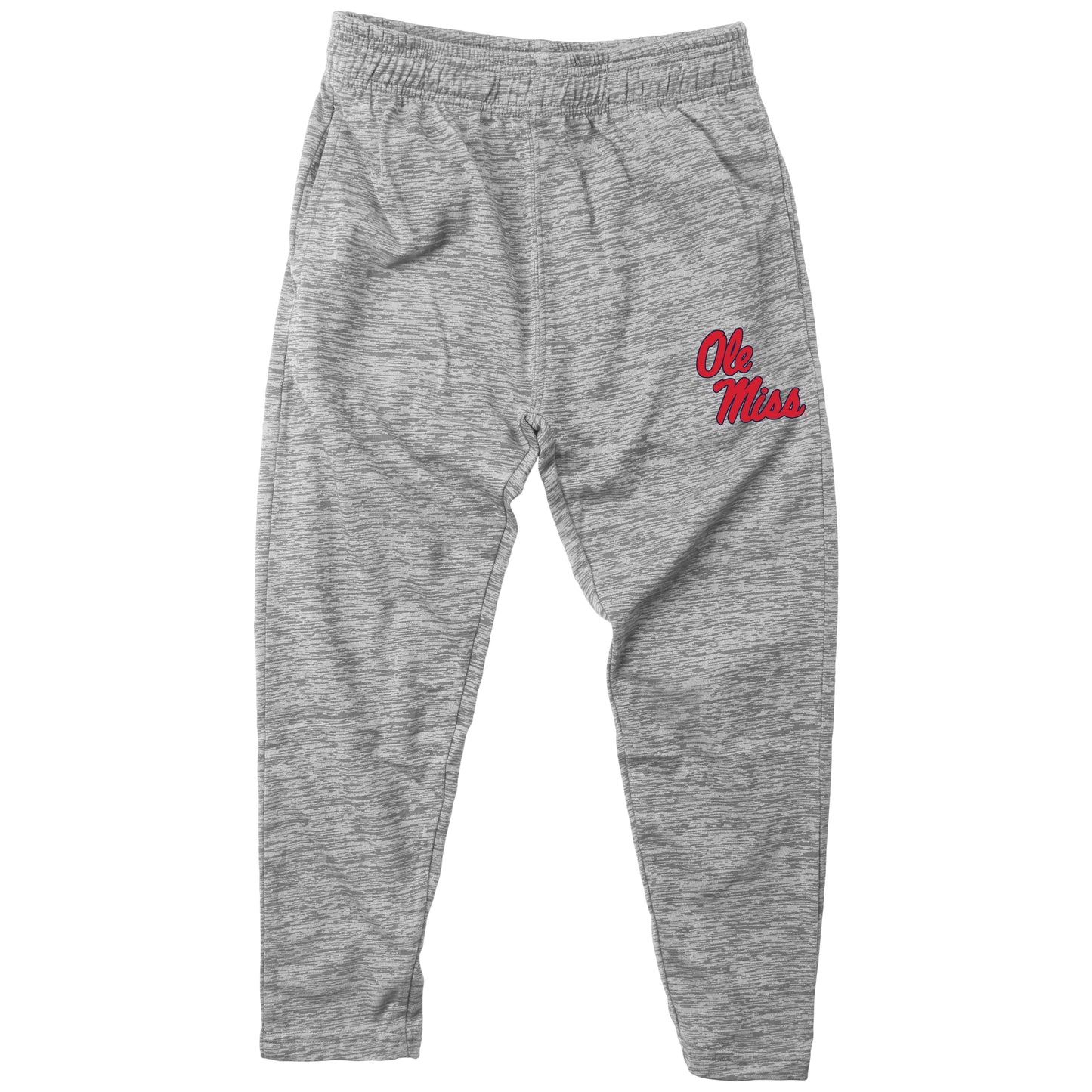 Ole Miss Rebels Wes and Willy Youth Boys Cloudy Yarn Athletic Pant