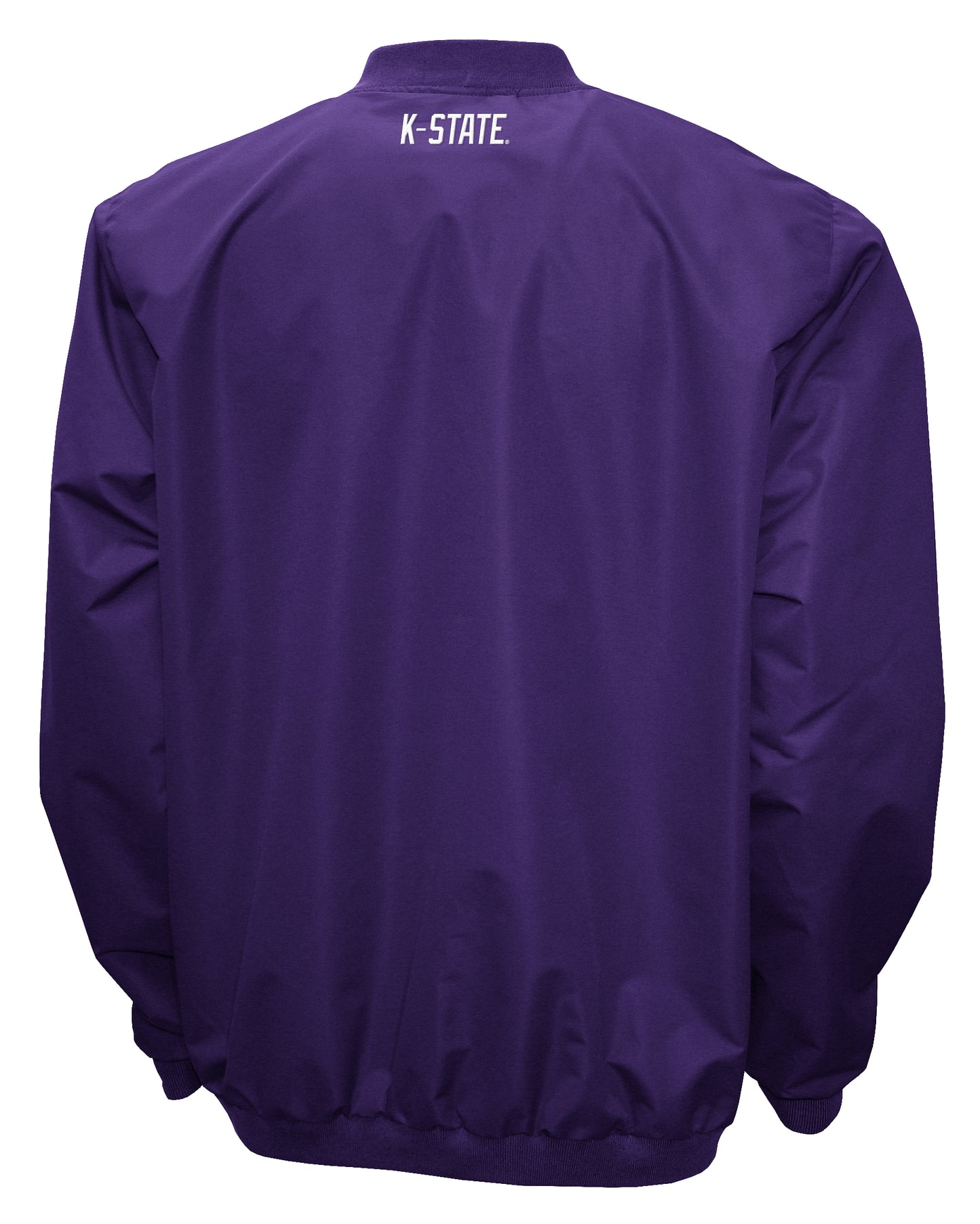 Kansas State Wildcats Franchise Club Men's Big Logo Windshell V-Neck Pullover Jacket