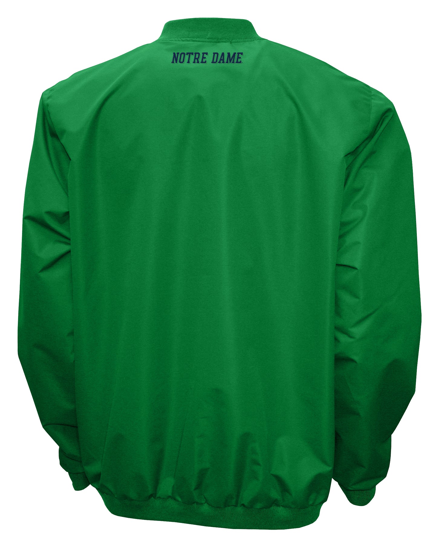 Notre Dame Fighting Irish Franchise Club Men's Big Logo Windshell V-Neck Pullover Jacket