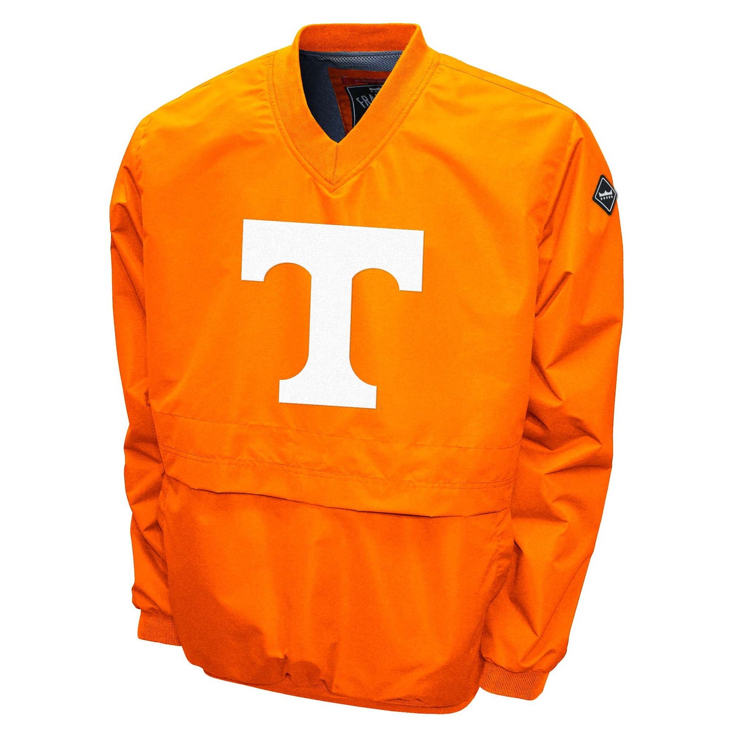 Tennessee Volunteers Franchise Club Men's Big Logo Windshell V-Neck Pullover Jacket