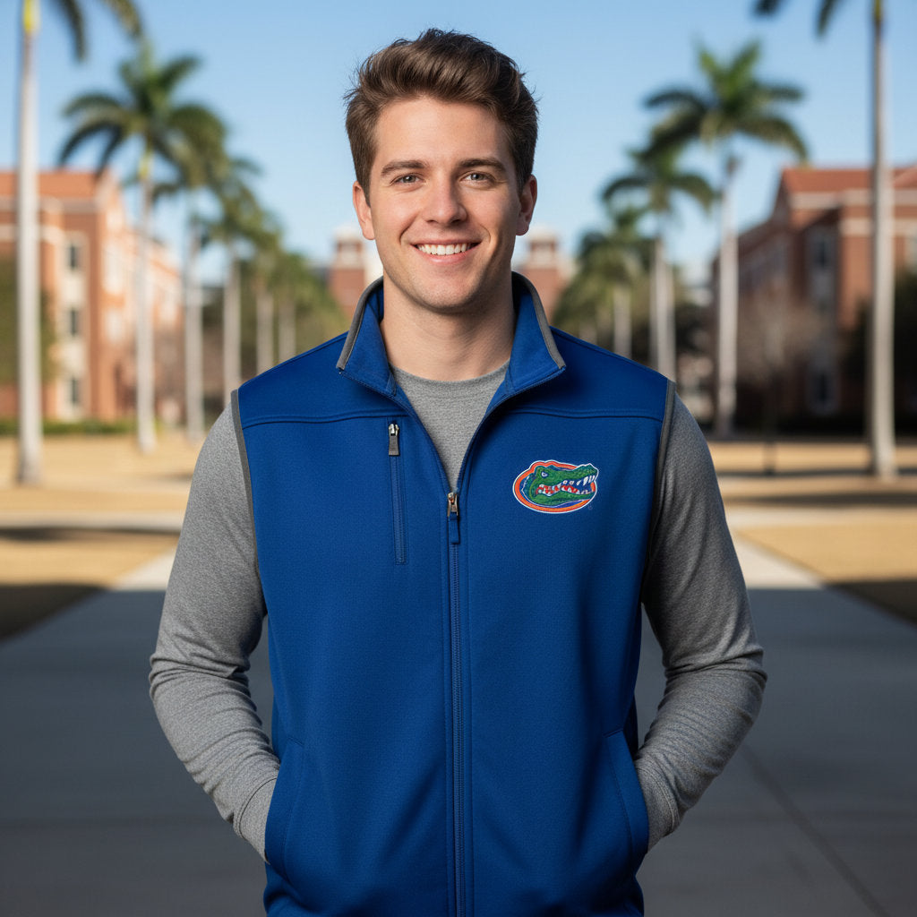 Florida Gators Franchise Club Mens Softshell Vest