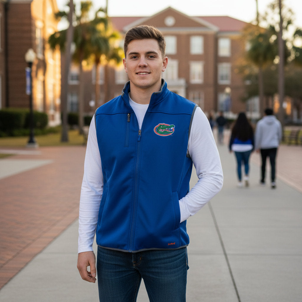 Florida Gators Franchise Club Mens Softshell Vest