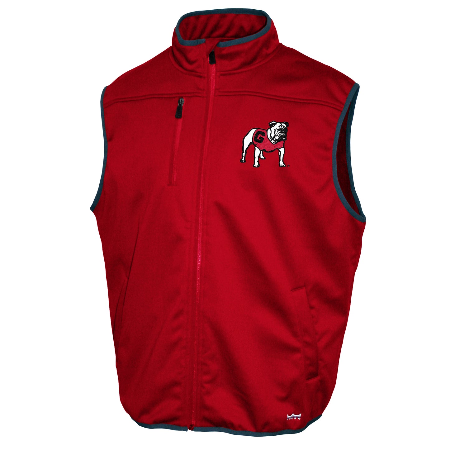 Georgia Bulldogs Franchise Club Mens Softshell Vest