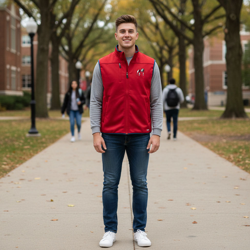 Georgia Bulldogs Franchise Club Mens Softshell Vest