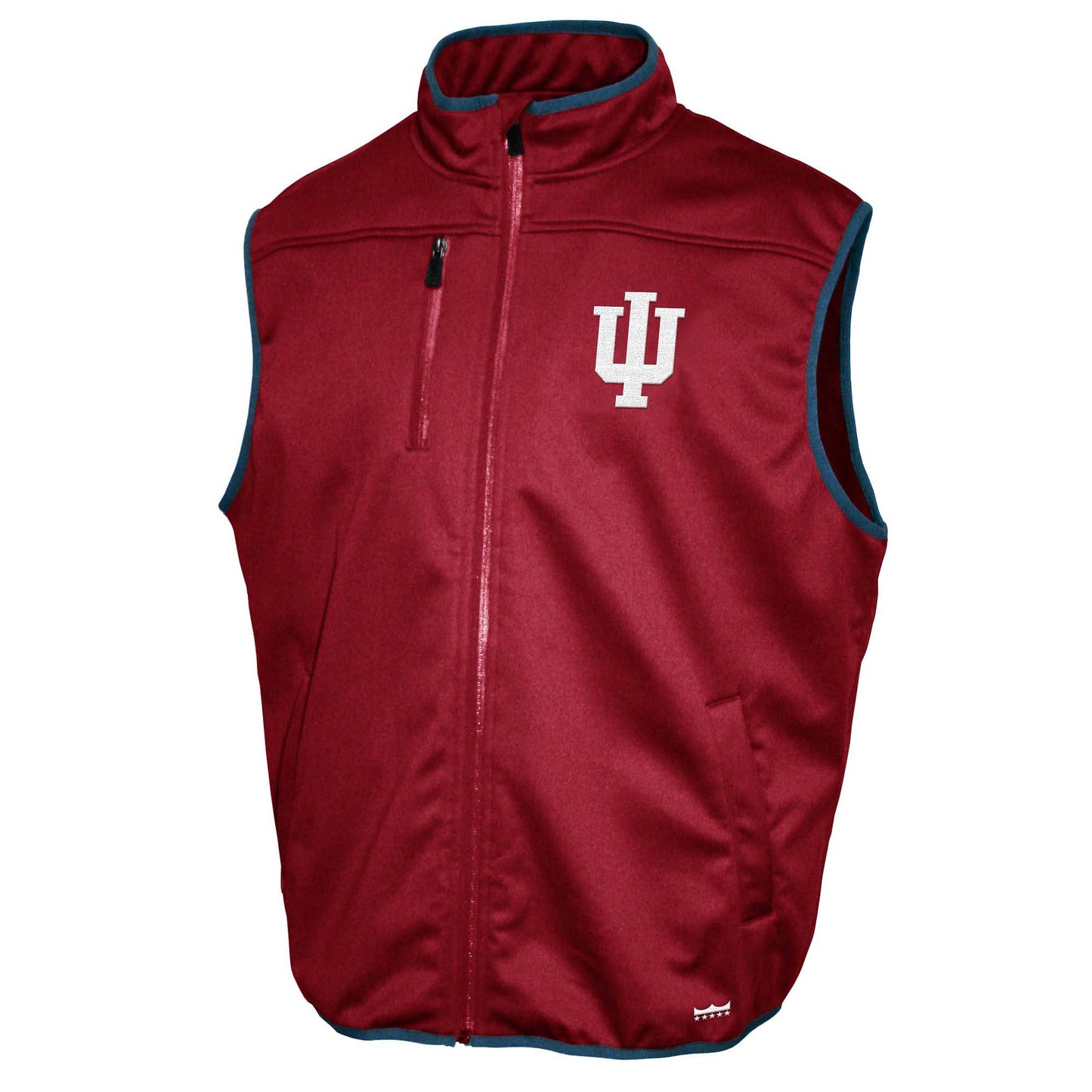 Indiana Hoosiers Franchise Club Mens Softshell Vest