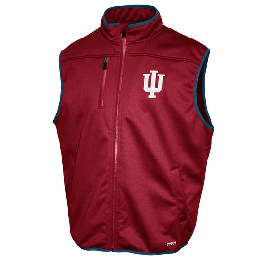 Indiana Hoosiers Franchise Club Mens Softshell Vest