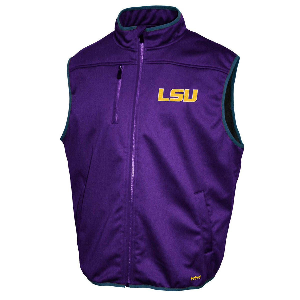 LSU Tigers Franchise Club Mens Softshell Vest