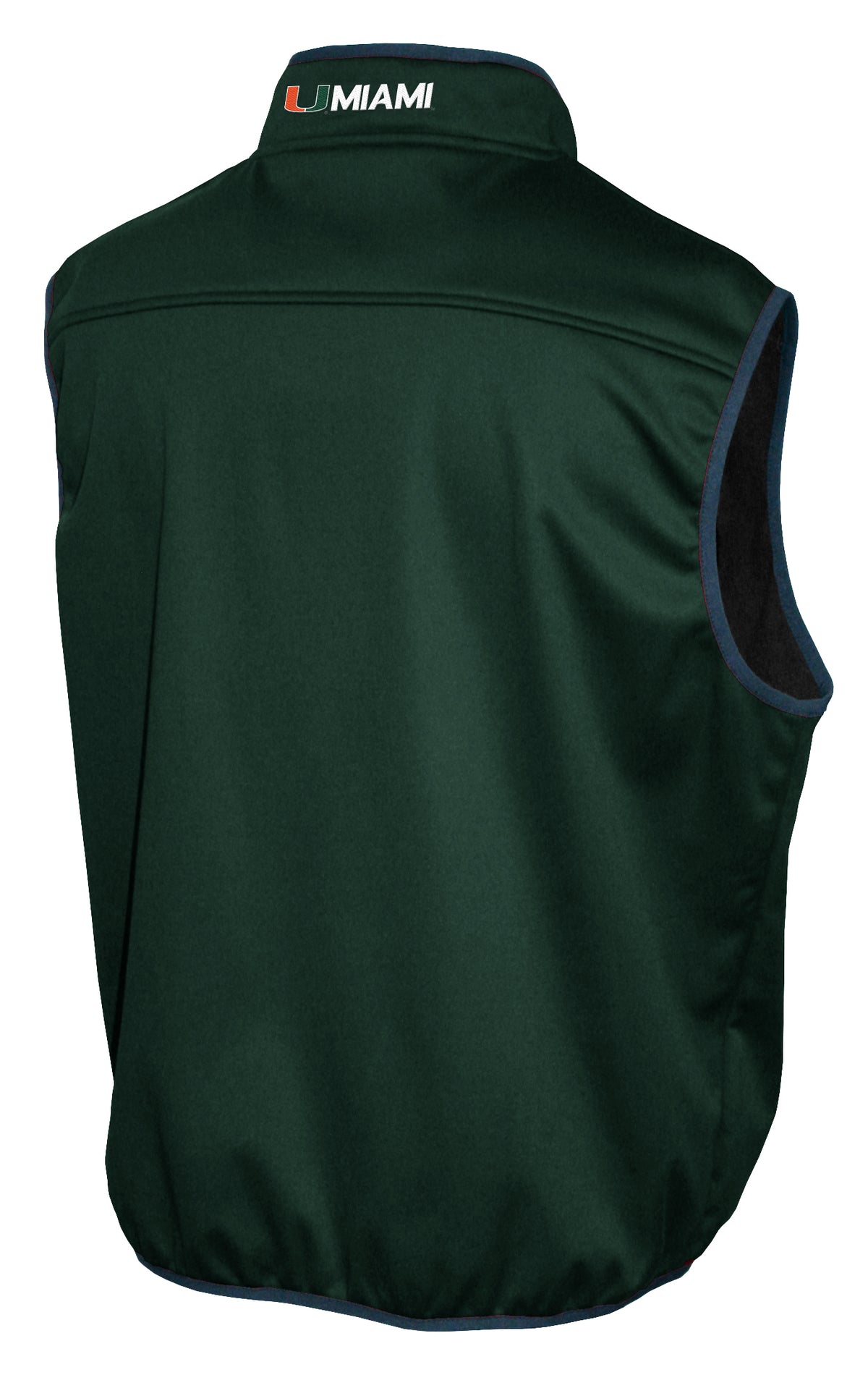 Miami Hurricanes Franchise Club Mens Softshell Vest