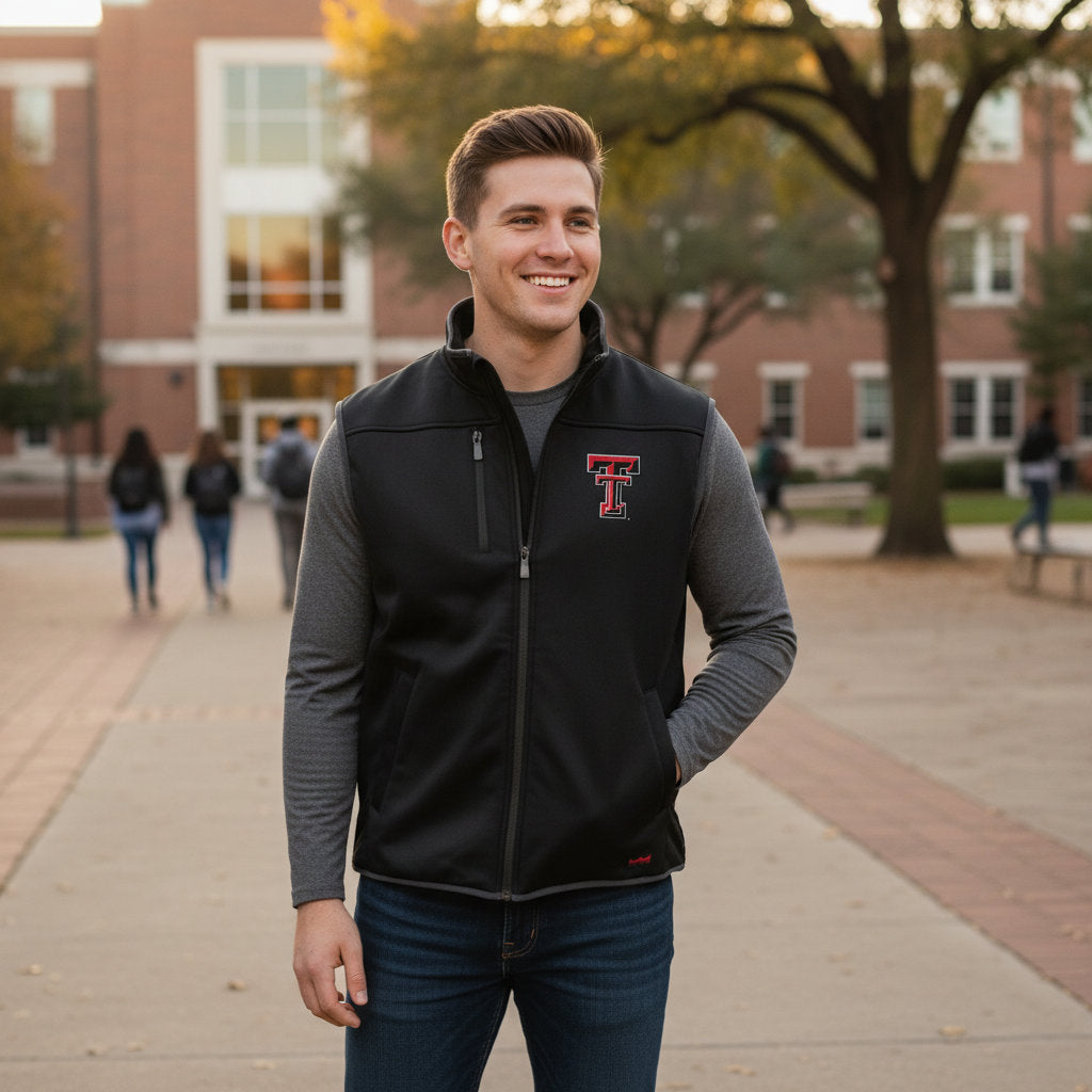 Texas Tech Red Raiders Franchise Club Mens Softshell Vest
