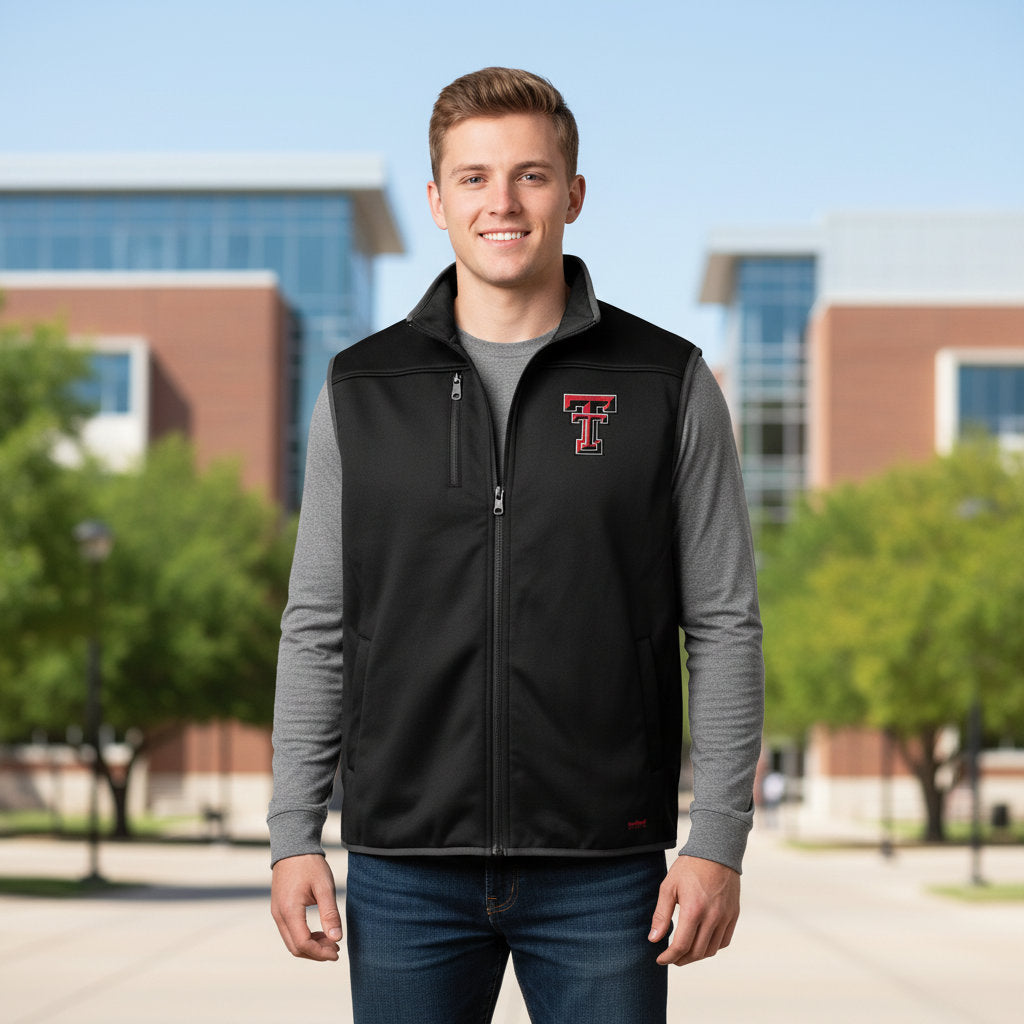 Texas Tech Red Raiders Franchise Club Mens Softshell Vest