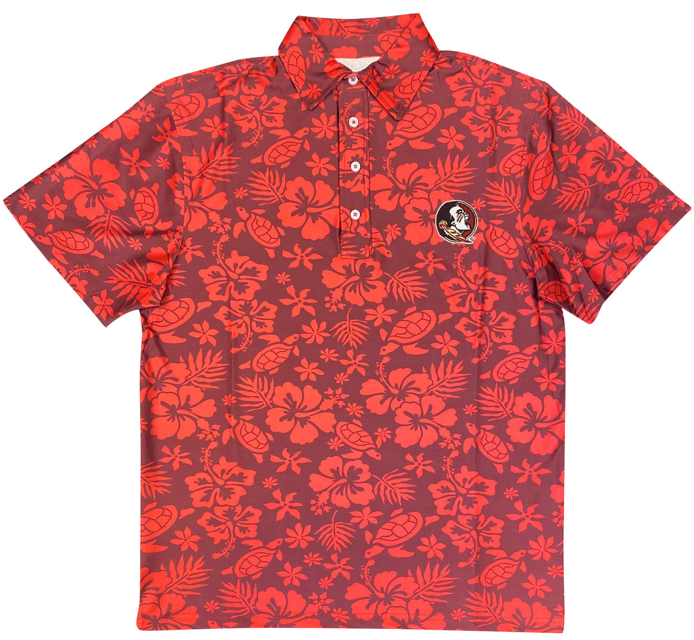 Florida State Seminoles Wes and Willy Mens Beach Performance Polo