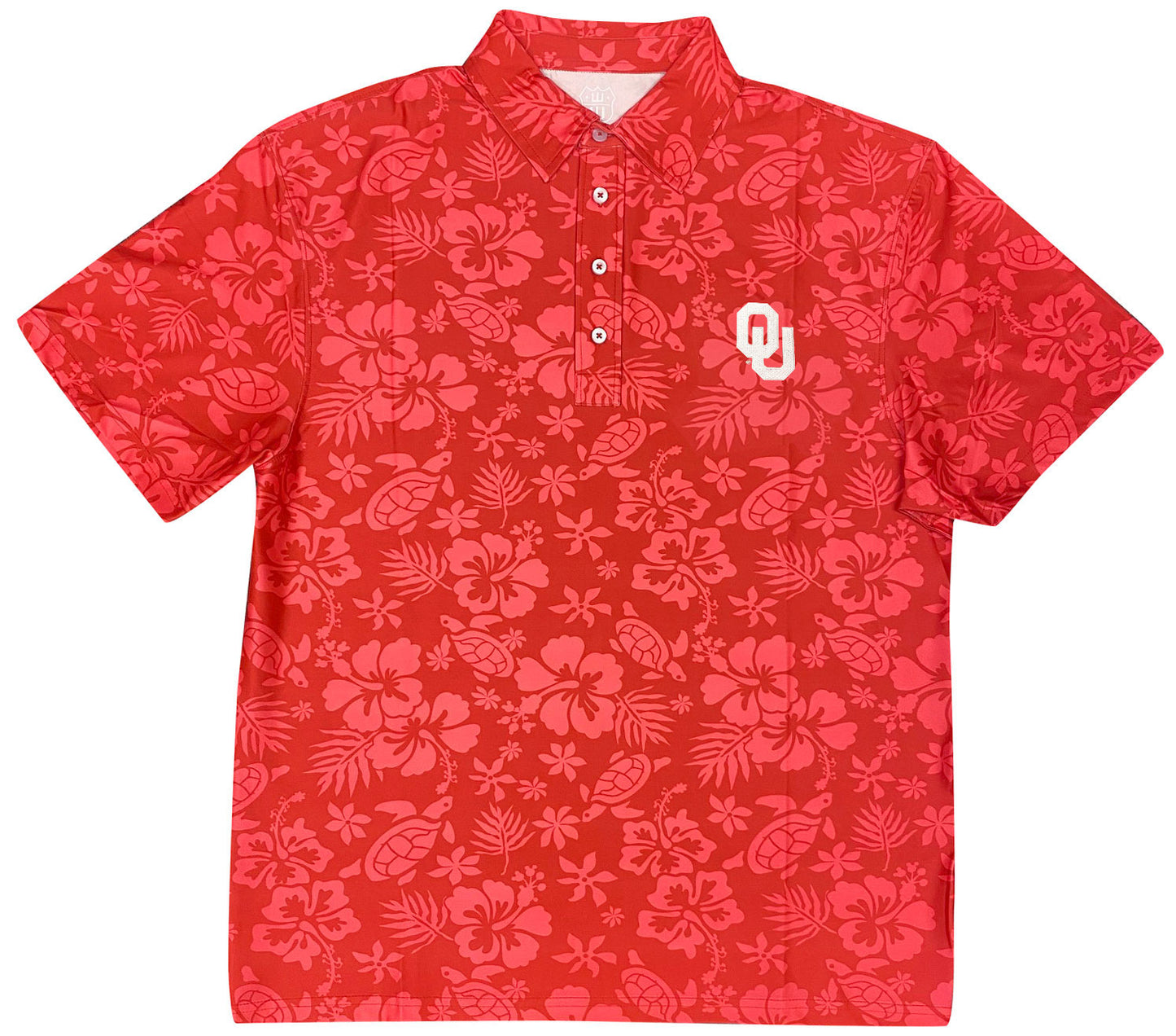 Oklahoma Sooners Wes and Willy Mens Beach Performance Polo