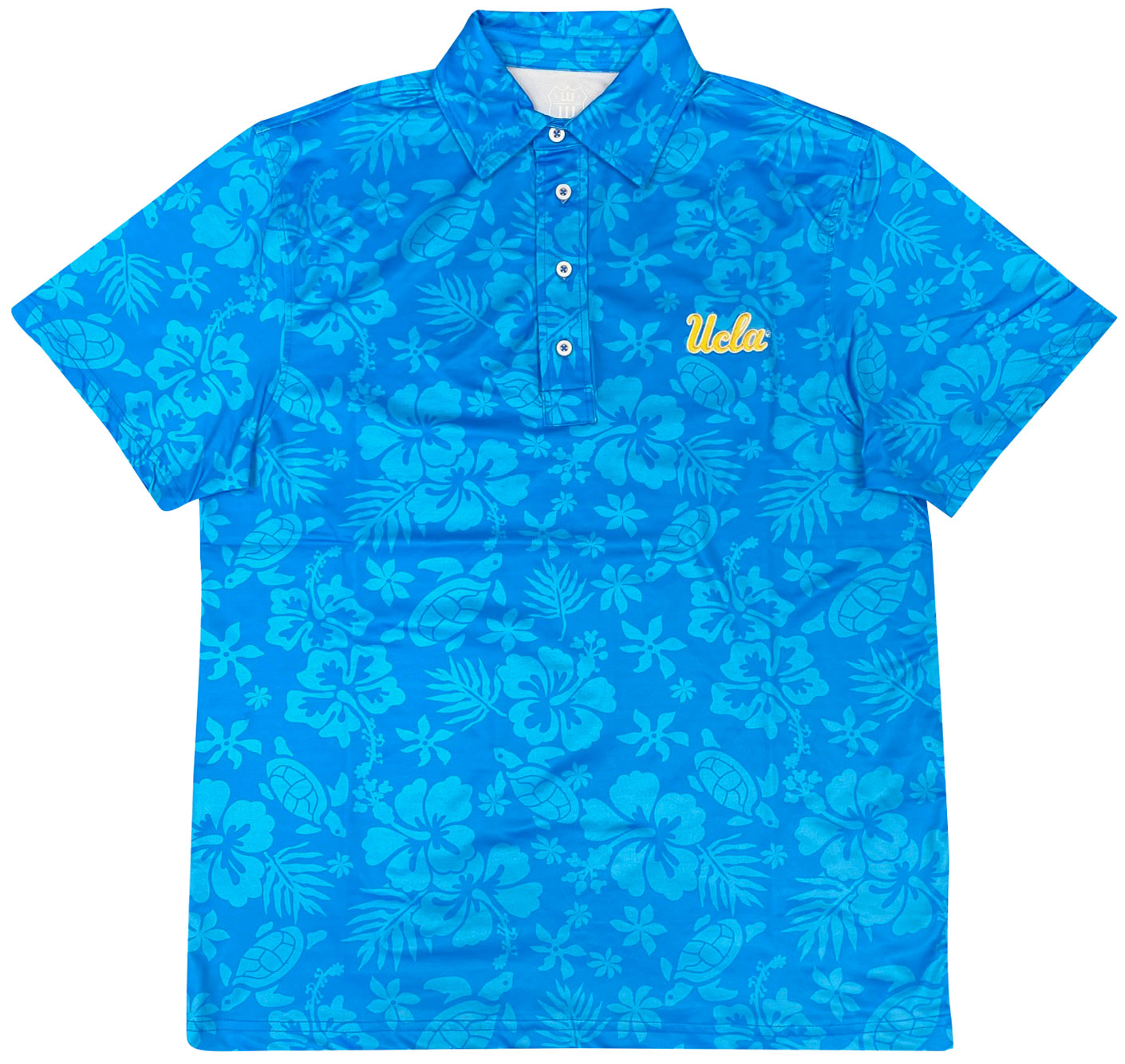 UCLA Bruins Wes and Willy Mens Beach Performance Polo