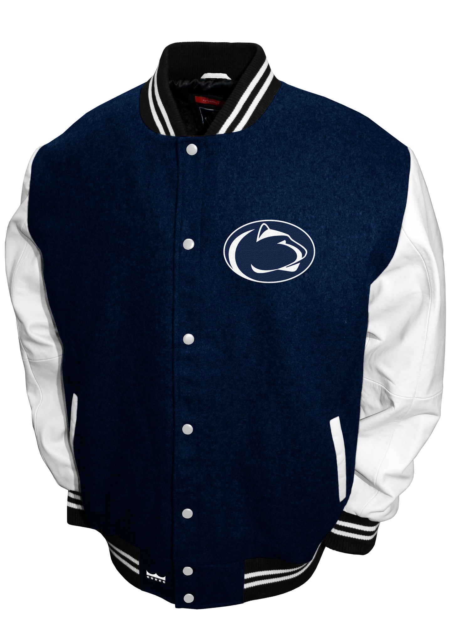 Penn State Nittany Lions Franchise Club Mens Graduate Wool Varsity Letterman Jacket