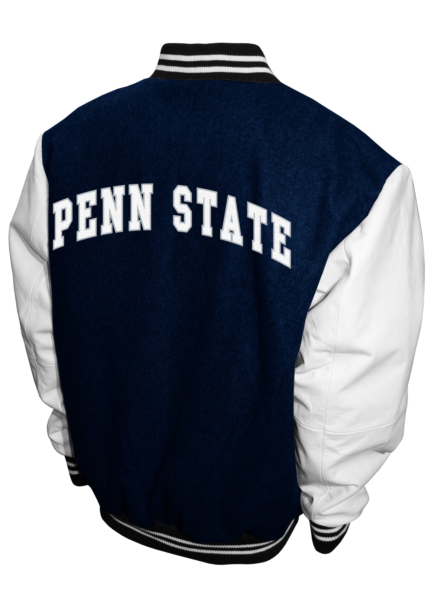 Penn State Nittany Lions Franchise Club Mens Graduate Wool Varsity Letterman Jacket