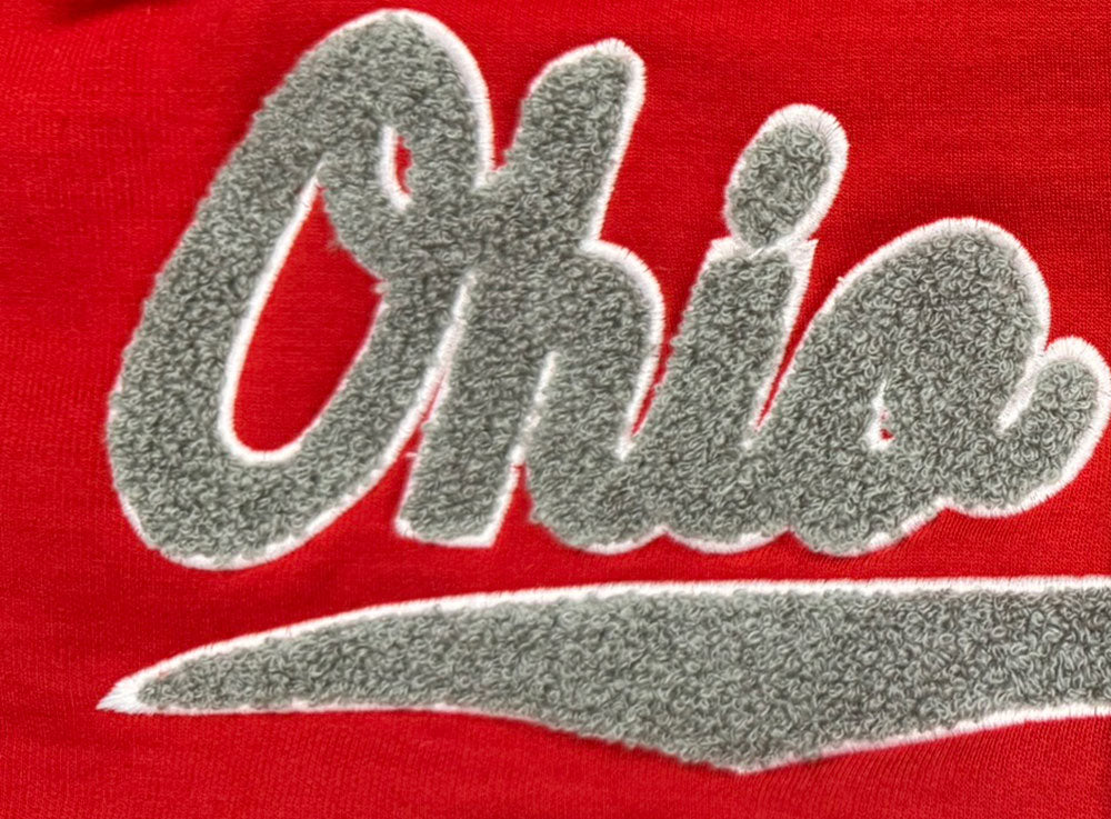 Ohio State Buckeyes Franchise Club Mens Walk On Hoodie Jacket Red