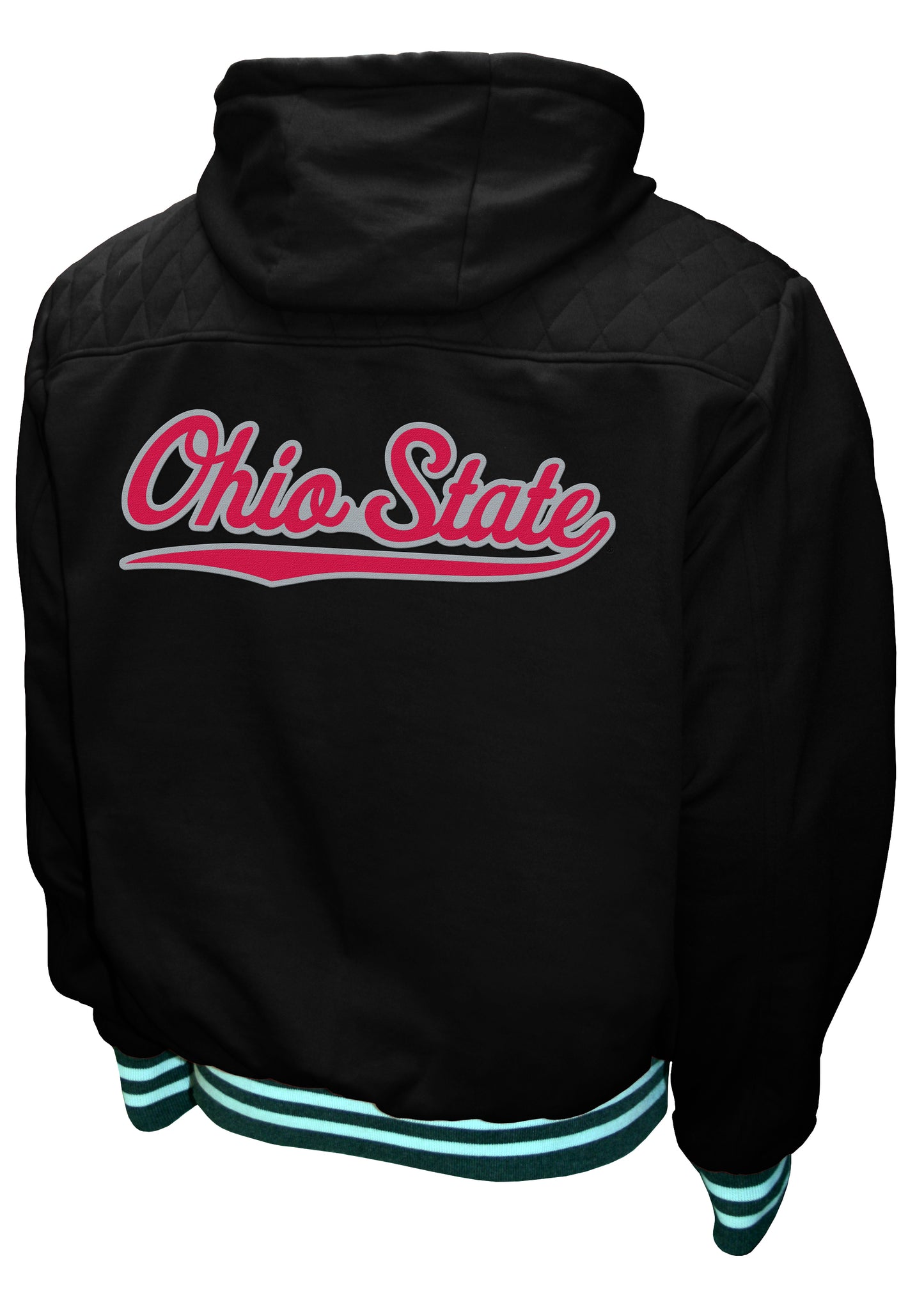 Ohio State Buckeyes Franchise Club Mens Walk On Hoodie Jacket Black