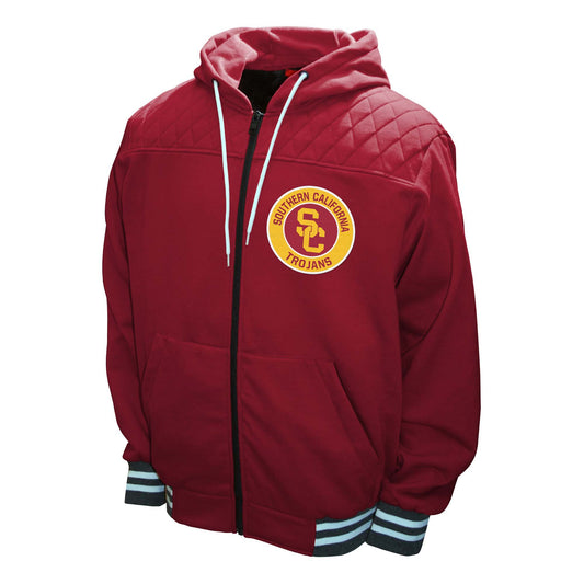 USC Trojans Franchise Club Mens Walk On Hoodie Jacket